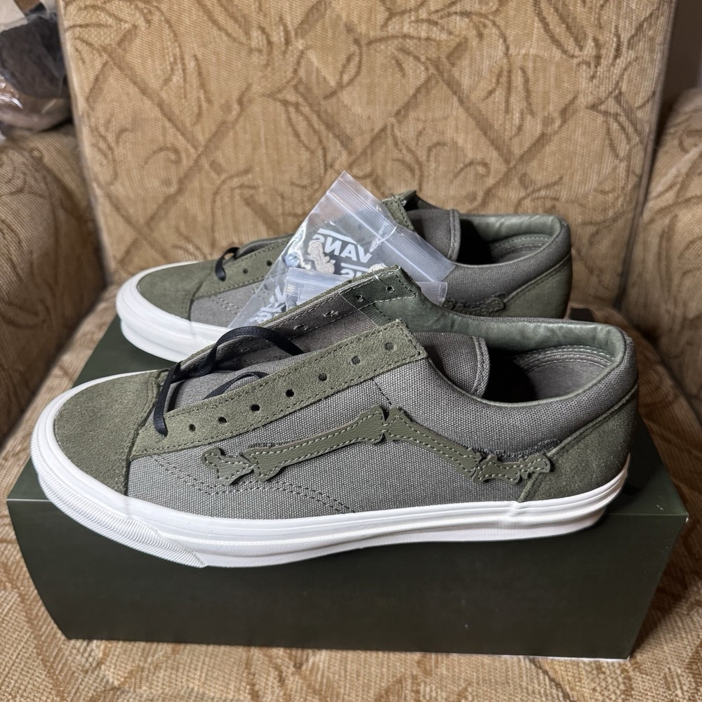 BLENDS X VANS VAULT OG STYLE 36 LX GREEN MAGIC TAPE - Men's 10 NEW - Picture 1 of 7
